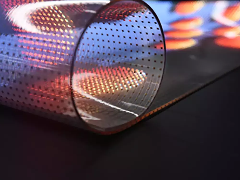 LED Flexible fIlm display